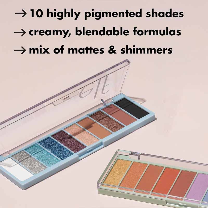 e.l.f. Perfect 10 Eyeshadow Palette Nude Mood | 10-color nude palette |
