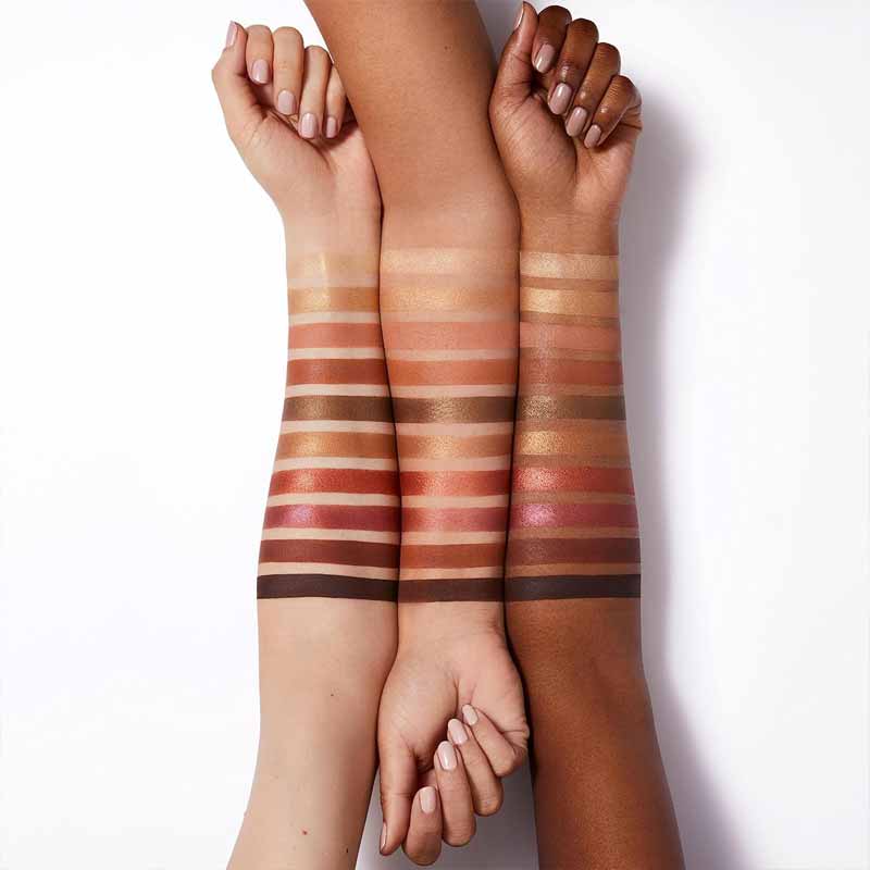 e.l.f. Perfect 10 Eyeshadow Palette | 10-Color Wonder | Warm-Toned Lineup | Shimmer and Matte Rose Gold Shades | Subtle Day Looks | Bold Night Looks | Ultra-Pigmented | Matte and Shimmer Shades | Blend to Perfection | Shading, Highlighting, and Defining Eyes