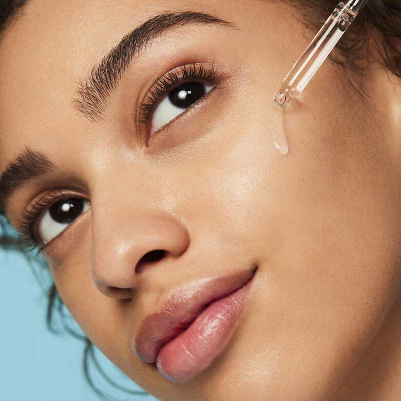 e.l.f Skin Holy Hydration! Triple Bounce Serum | formulated with three molecular weights of hyaluronic acid | provides intense hydration | bouncy gel texture | leaves skin hydrated, smooth, and radiant
