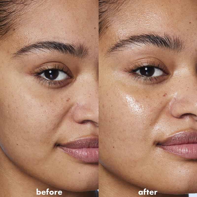 e.l.f Skin Holy Hydration! Triple Bounce Serum | formulated with three molecular weights of hyaluronic acid | provides intense hydration | bouncy gel texture | leaves skin hydrated, smooth, and radiant