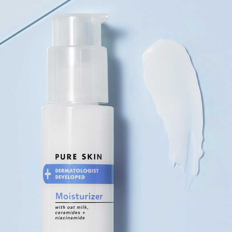 e.l.f Skin Pure Skin Moisturizer | fragrance-free formula | creamy texture | hydrates and nourishes | leaves skin smooth and refreshed