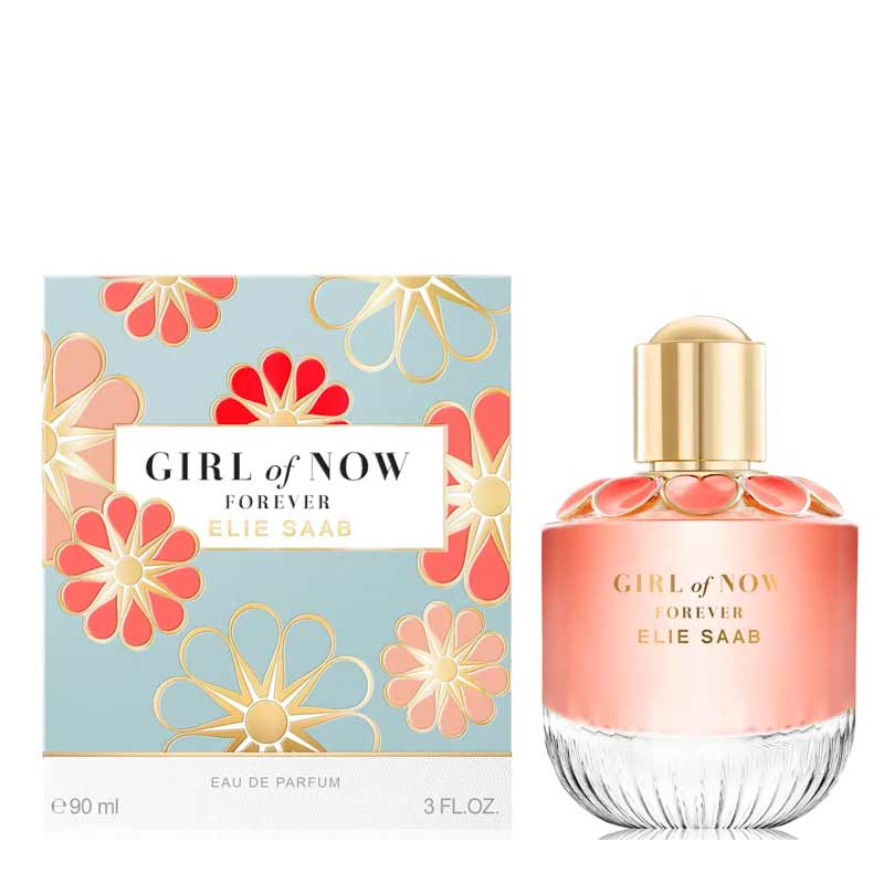 Elie Saab Girl of Now Forever Eau de Parfum | go-to fragrance | embracing joyful | colorful spirit | new adventure | spending time with friends | uplift your mood | perfect companion