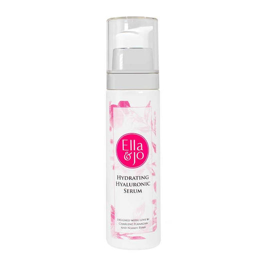 Ella and Jo Hydrating Hyaluronic Serum | Quenches Dry, Dehydrated Skin | Reduces Appearance of Fine Lines and Wrinkles | Leaves Skin Fresh & Hydrated, and Radiant