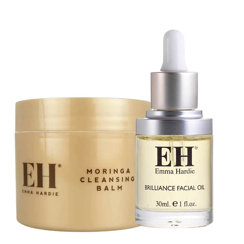 Emma Hardie Amazing Face Brilliance Facial Oil + Moringa Cleansing Balm