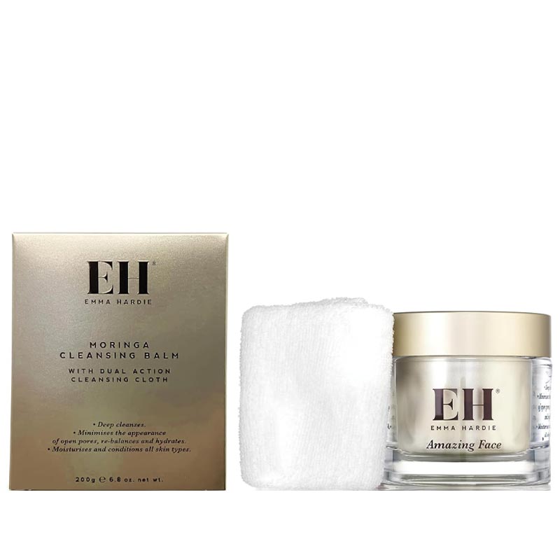 Emma Hardie Moringa Cleansing Balm 200g, supersize cleansing balm, Emma Hardie Cleansing Balm