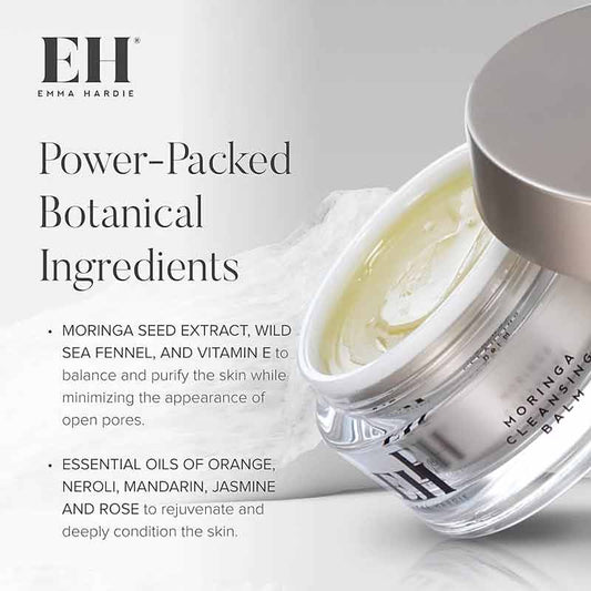 Emma Hardie, Emma Hardie Moringa Cleansing Balm, essential oils makeup remover