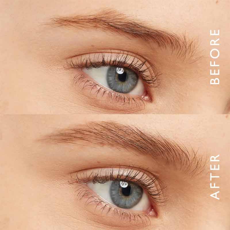 Eyeko Brow Gel | makeup | eyebrows | eyes | brows | before | after | full | defined | hairs | healthy