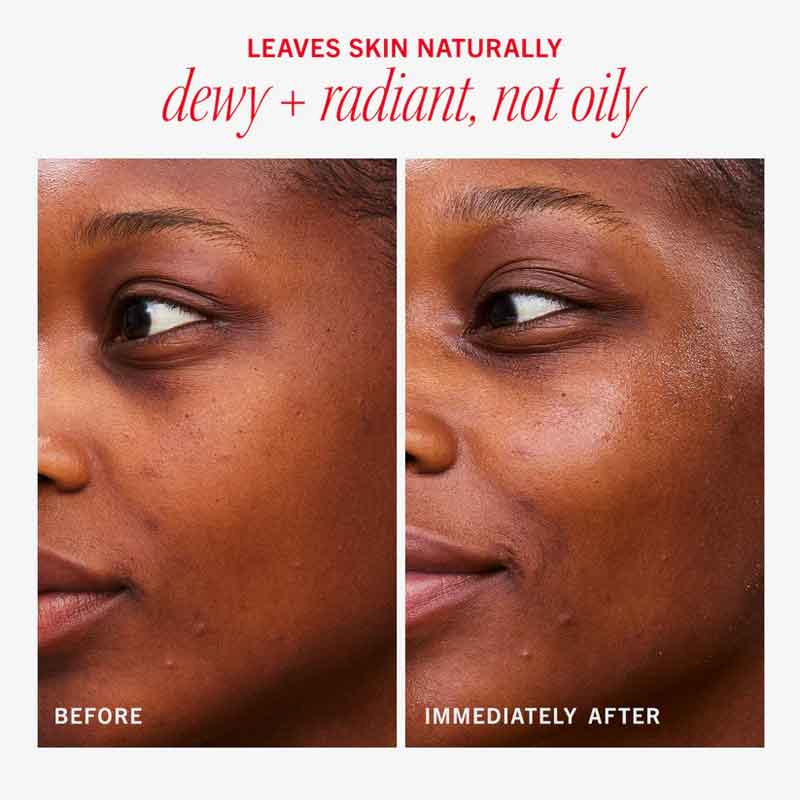 First Aid Beauty Hydrating Dewy Gel Cream Before & After