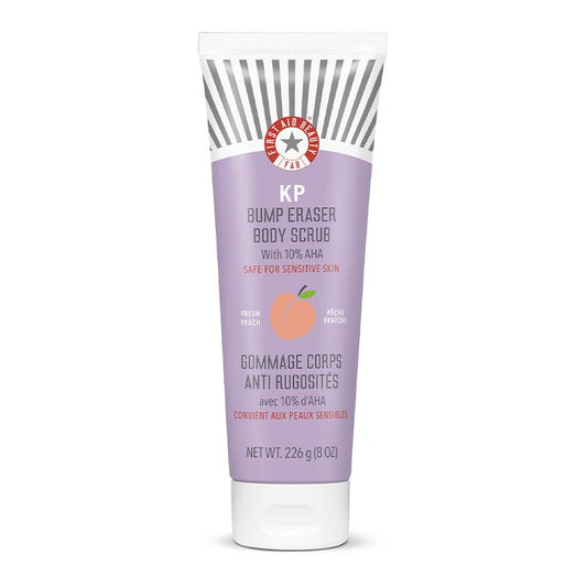 First Aid Beauty KP Bump Eraser Body with 10% AHA - Peach Scent 226g