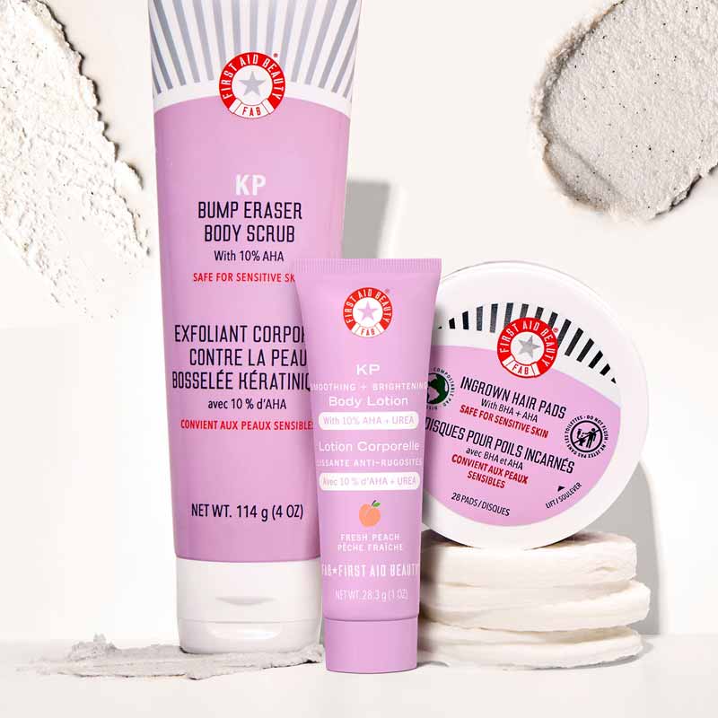 First Aid Beauty Soft + Smooth Starter Kit Three Bestselling Products Included