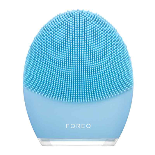 Foreo | Luna 3 | 2-in-1 | facial | cleansing device | velvety soft | silicone | gentle | firming | hygienic | massage | active ingredients | deep | skin | dead skin cells | reduce breakouts | healthier | younger radiant | refreshed | normal | combination | sensitive
