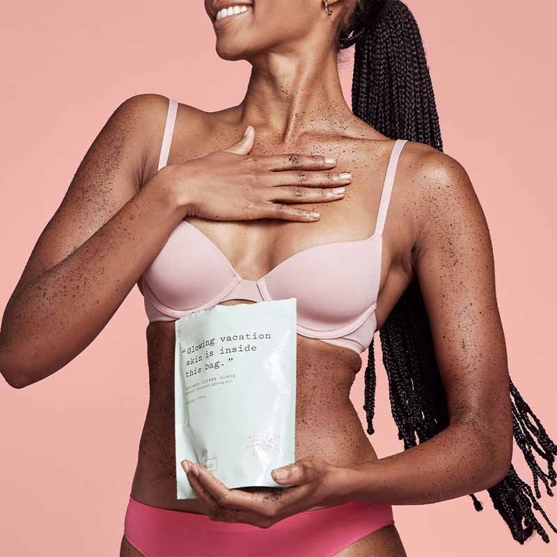 Frank Body Coconut Coffee Scrub | 200g | body | glowing | gentle | effective | exfoliation | coffee | oils | nourishment
