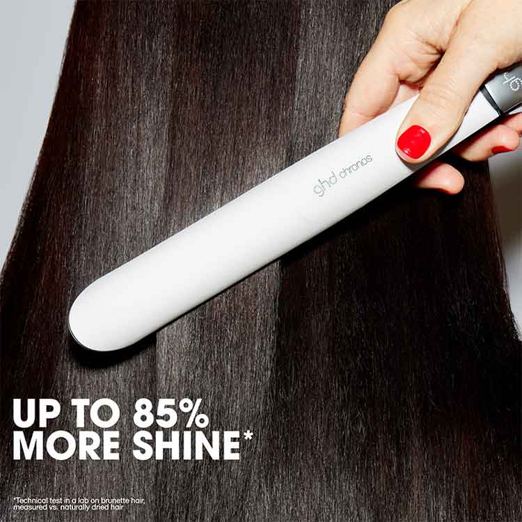 ghd, ghd Chronos Styler Hair Straightener, shiny straight hair