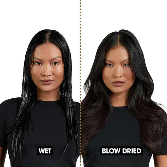 ghd Duet Blowdry Professional 2-in-1 Hair Dryer Brush, before and after ghd hot brush