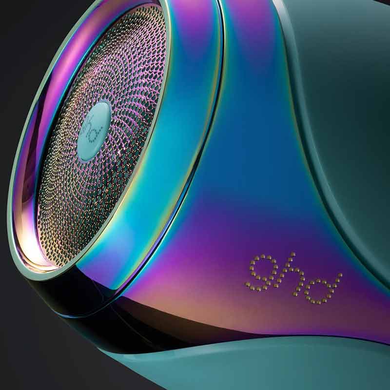 ghd, ghd Futurescape Limited Edition Helios Hair Dryer in Mystic Aqua