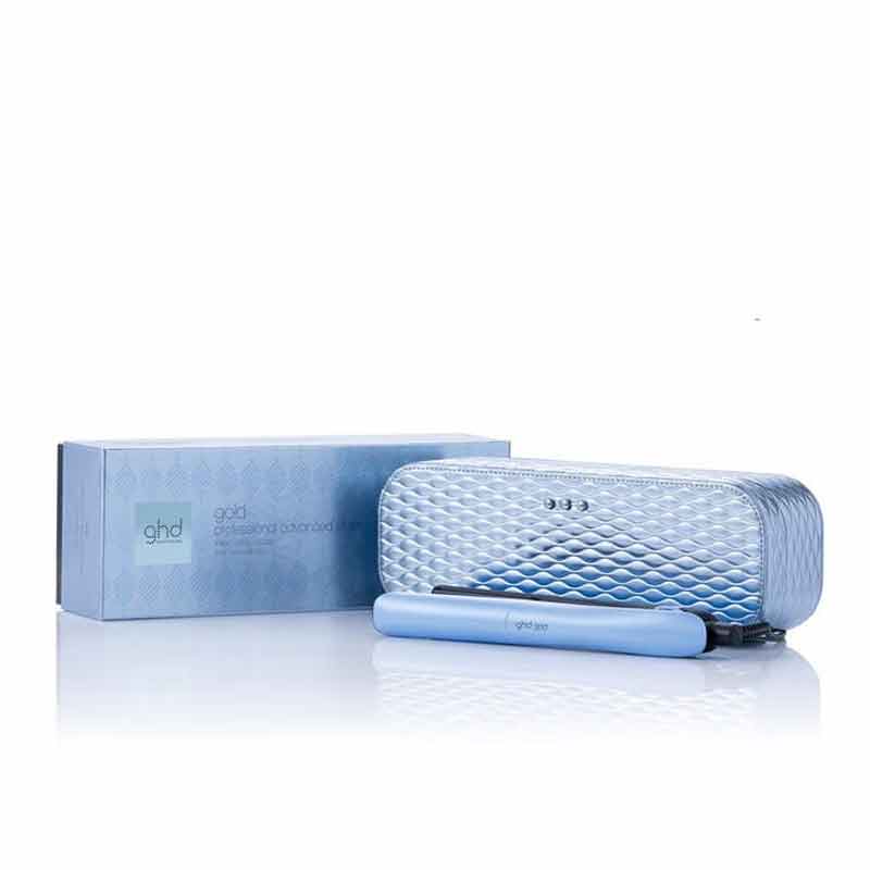 ghd, ghd Gold Limited Edition Hair Straightener Icy Blue Gift Set, ghd Christmas Gift Set, Hair Gift Set