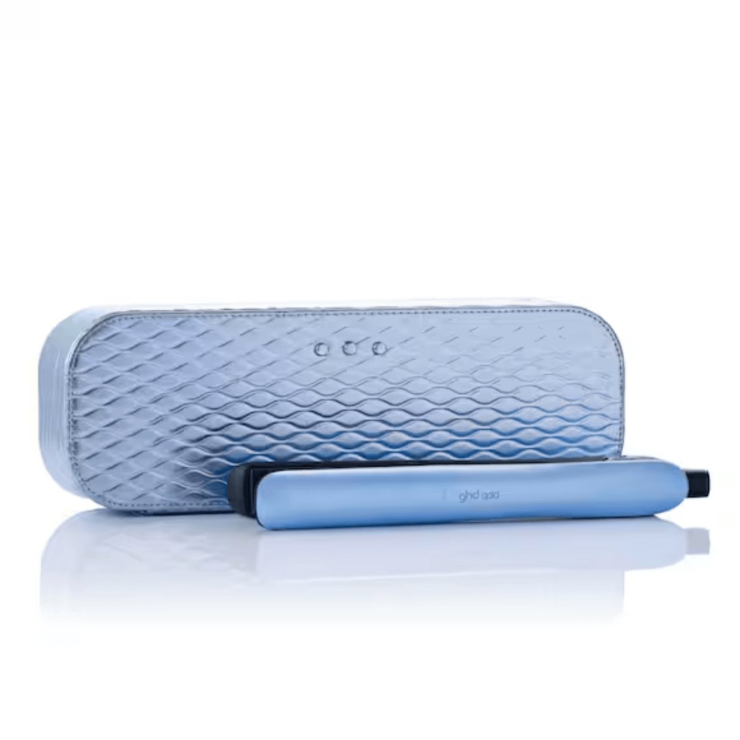 ghd, ghd Gold Limited Edition Hair Straightener Icy Blue Gift Set