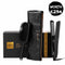 ghd Gold Professional Advanced Styler Black Gift Set With Paddle Brush & Bag
