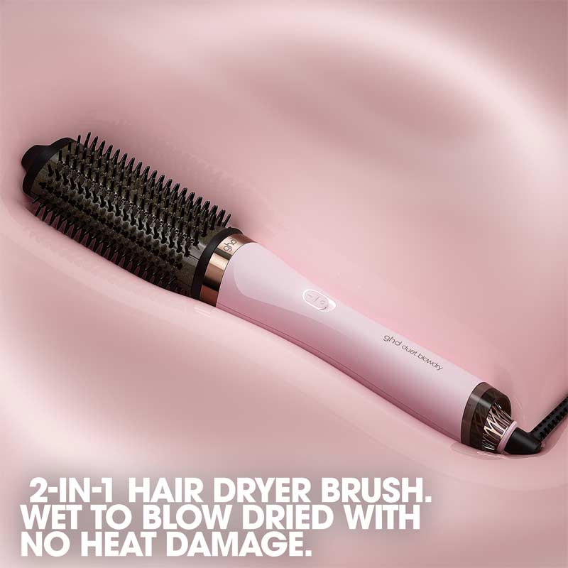 ghd Wet to Dry Duet Blowdry Hair Dryer Brush Limited Edition Pink Sorbet