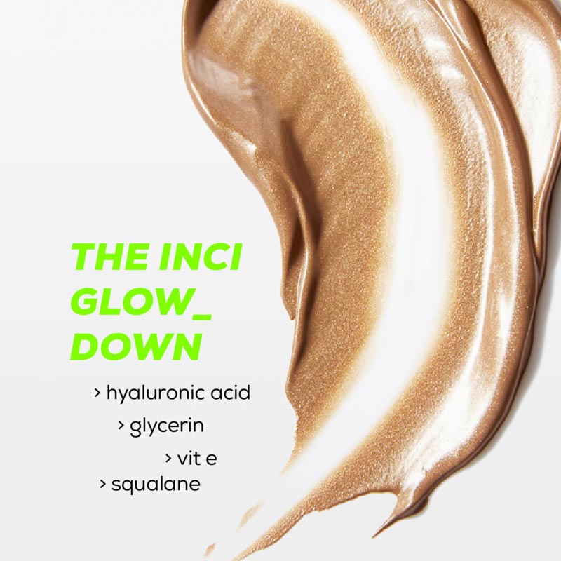 Glow Hub Baby Beam Dew Filter | Skincare-makeup hybrid | ingredients | Hyaluronic Acid | Glycerin | Vitamin E | Squalane