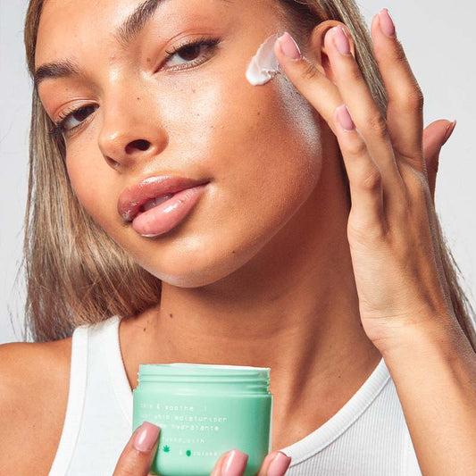 Glow Hub Calm & Soothe Cool Whip Moisturiser | whipped moisturiser | skincare | vegan skincare | hydrating cream | hydrating moisturiser