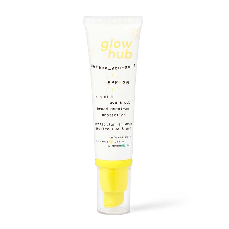 Glow Hub Defend Yourself SPF50 | SPF | skincare | high protection skincare | spf 30 | glow hub | hydrating sun cream