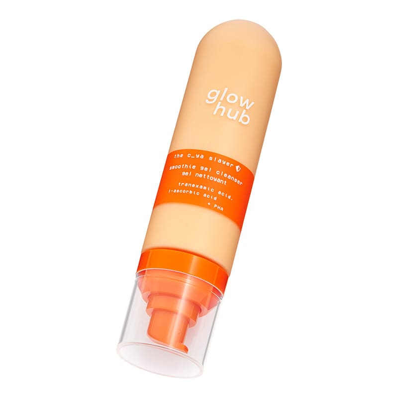 Glow Hub The C-Ya Slayer Smoothie Gel Cleanser | Brightening Creamy Gel Cleanser | Protects, Evens Skin Tone, Hydrates, Tackles Dullness | With Vitamin C, Glycerin, and Gentle PHA | Brightens | Provides Essential Hydration