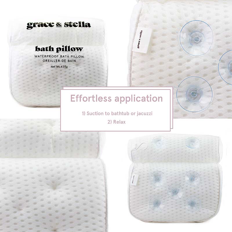 Grace & Stella Bath Pillow