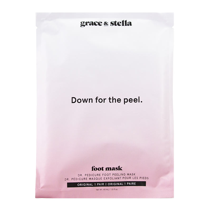 Grace & Stella Dr. Pedicure Original Foot Peeling Mask | 1 pack original grace and stella foot peeling mask | how to remove dead skin from feet