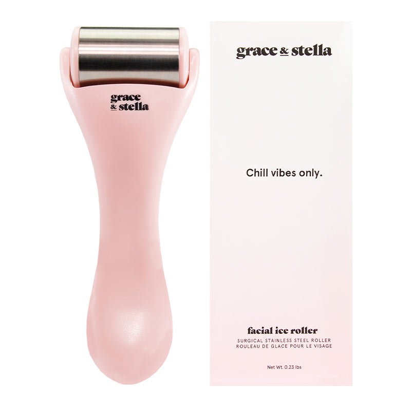 Grace & stella facial ice roller | chill vibes only | headache cre | how to cure a headache with cold | hangover hack | cryotherapy tool for skin and body