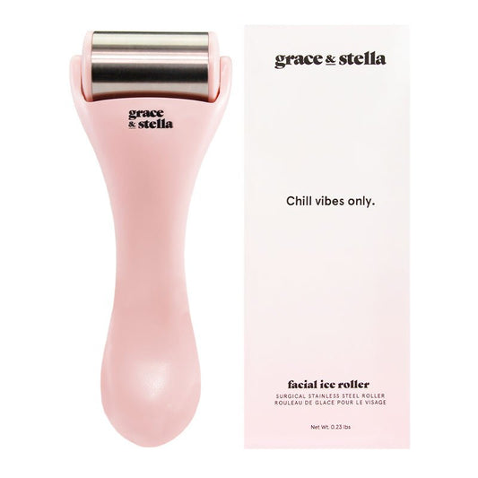Grace & stella facial ice roller | chill vibes only | headache cre | how to cure a headache with cold | hangover hack | cryotherapy tool for skin and body