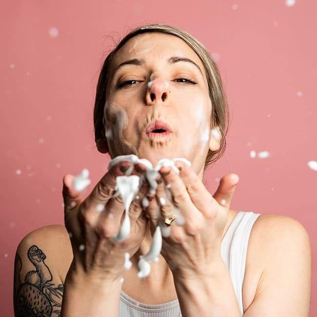 Grace & Stella Foaming Face Wash | gentle face wash | make up remover