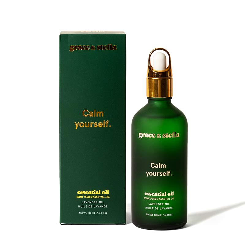 Grace & Stella Lavender Oil | calming essential oil | sleeping aid oil