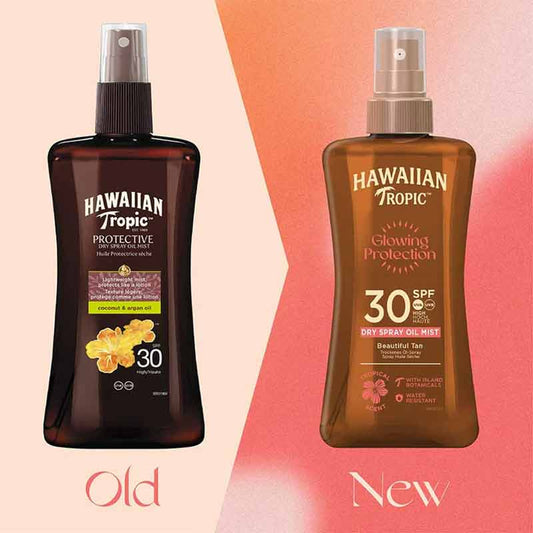 Hawaiian Tropic Protective Spray Oil Mist SPF 30, Hawaiian Tropic Suncare
