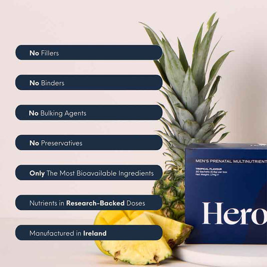Herology Men's Prenatal Supplement Tropical Flavour