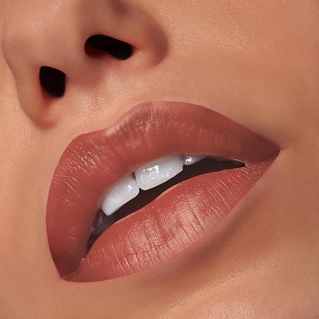 Illamasqua Nude Collection Antimatter Lipstick | semi matte finish lipstick