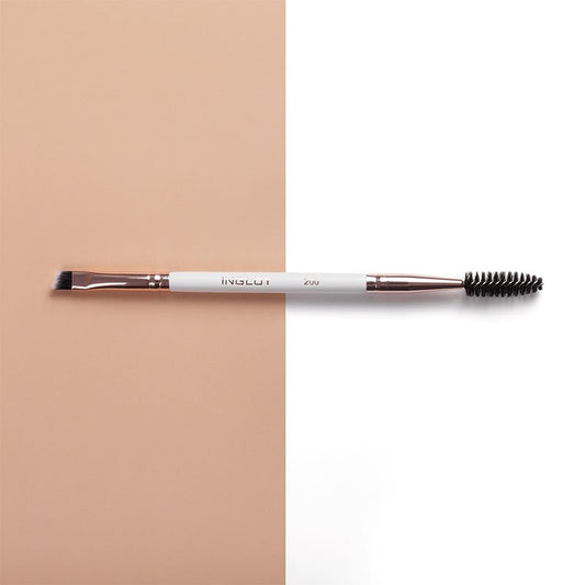 Inglot Feather Luxe Duo Brow & Wing Brush 200