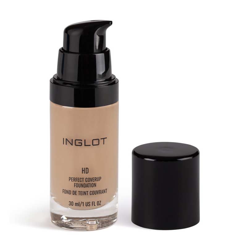 Inglot HD Perfect Cover Up Foundation, foundation for cameras
