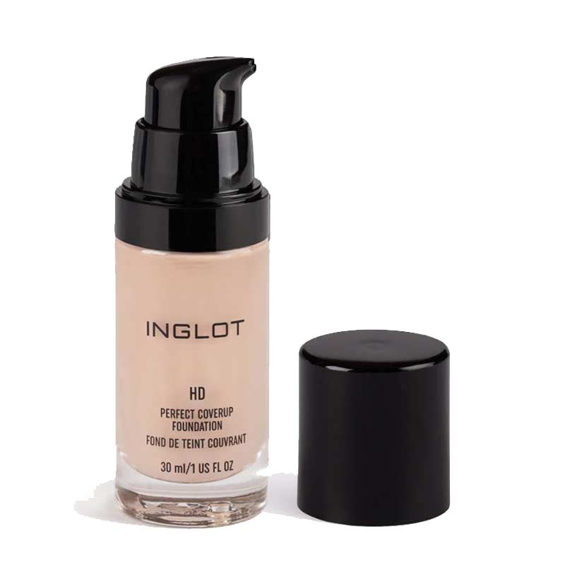 Inglot HD Perfect Cover Up Foundation, long wear foundation