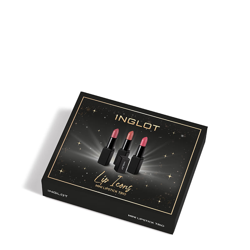 Inglot Lip Icons Mini Lipstick Trio Gift Set – Cloud 10 Beauty