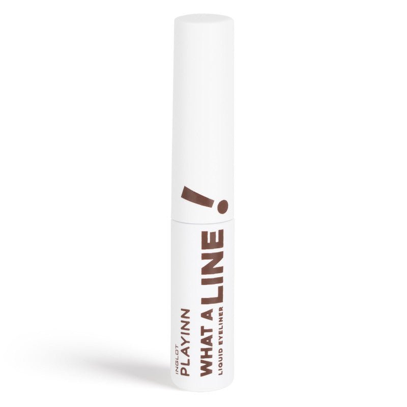 Inglot, Inglot Playinn What a Line! Liquid Eyeliner, Brown Liquid Eyeliner For Wings