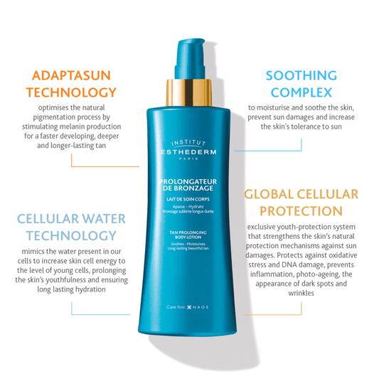 Institut Esthederm Tan Enhancing Body Lotion | after sun lotion