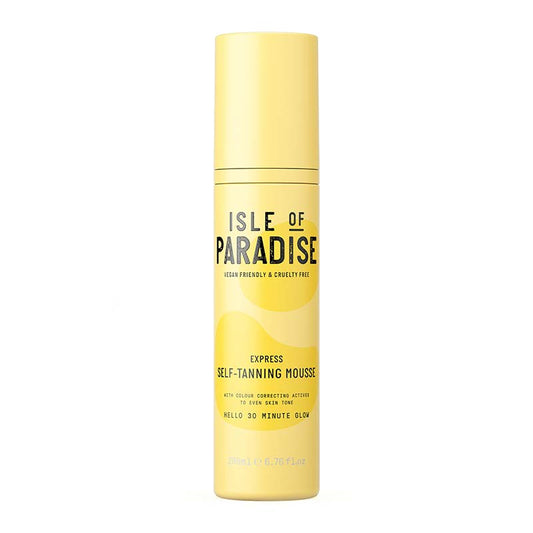 Isle of Paradise Express Self-Tanning Mousse | Tan | Express tan | Isle of Paradise Tan | Dark self tanner | Medium self tan | Self-tan | express mousse | tan mousse