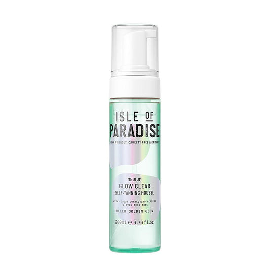 Isle of Paradise Glow Clear Self-Tanning Mousse