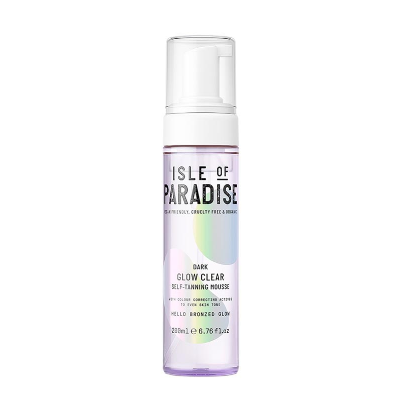 Isle of Paradise Glow Clear Self-Tanning Mousse