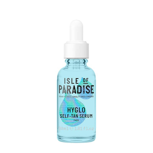 Isle of Paradise HYGLO Self Tan Serum Face | self tanning face serum