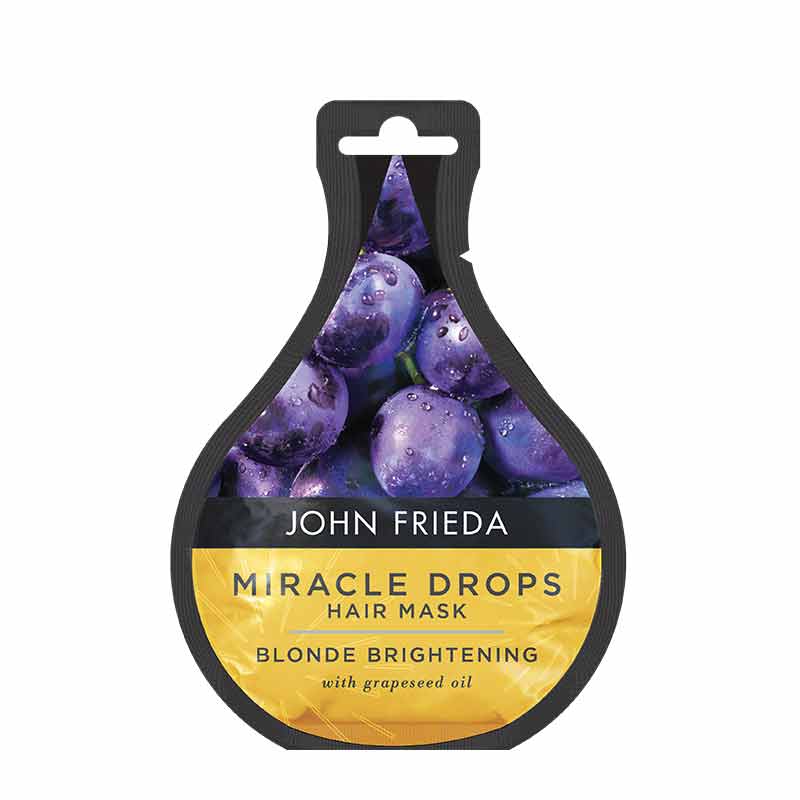 John Frieda Miracle Drops Blonde Brightening Hair Mask | hair mask for blonde hair
