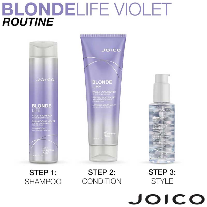 Joico Blonde Life Violet Range, Haircare for blonde hair