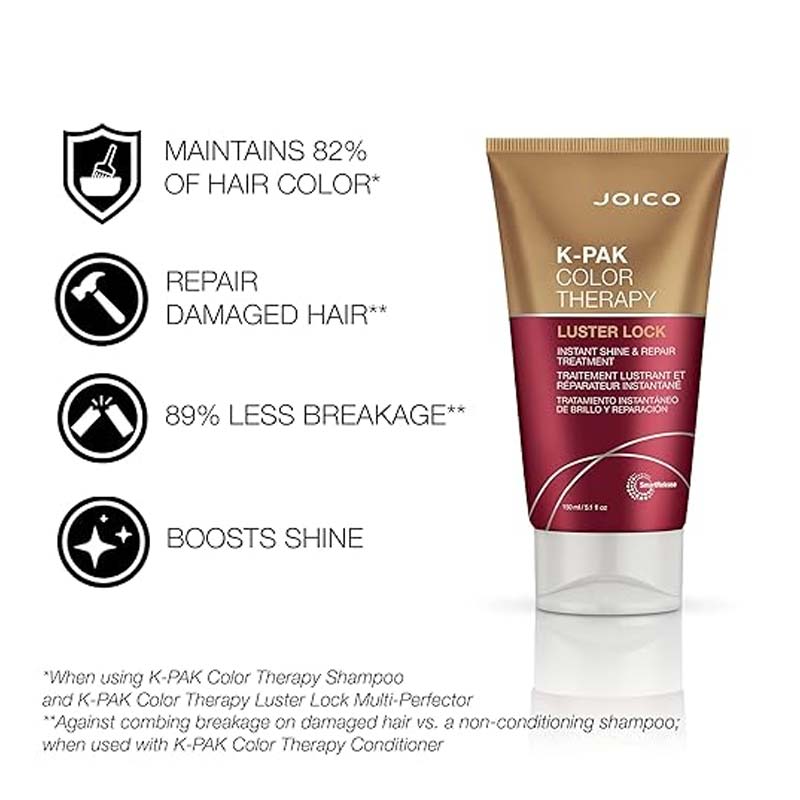 Joico, Joico Kpak Colour Therapy Lustre Treat, Hair Treatment, Repair Damaged Hair, Boost Hair Shine