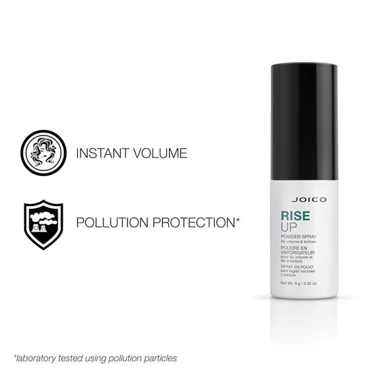 Joico Rise Up Powder Spray for volume and lift, volumising powder